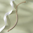 Classic Tennis Diamond Rose Gold Bracelet for Women