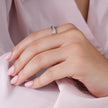 Princess Cut Eternity Diamond Ring