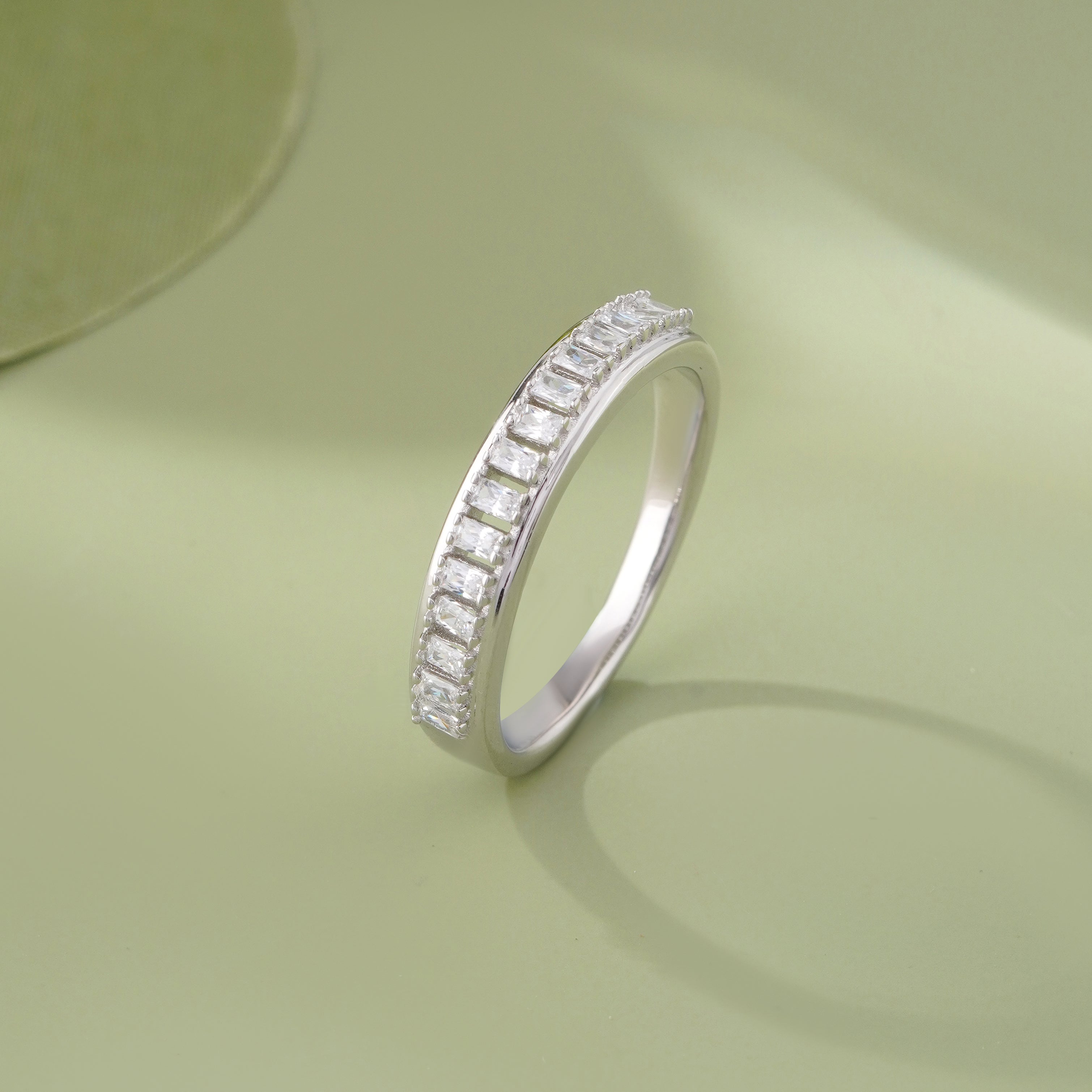 Princess Cut Eternity Diamond Ring