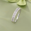 Double Row Diamond Ring