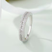 Double Row Diamond Ring