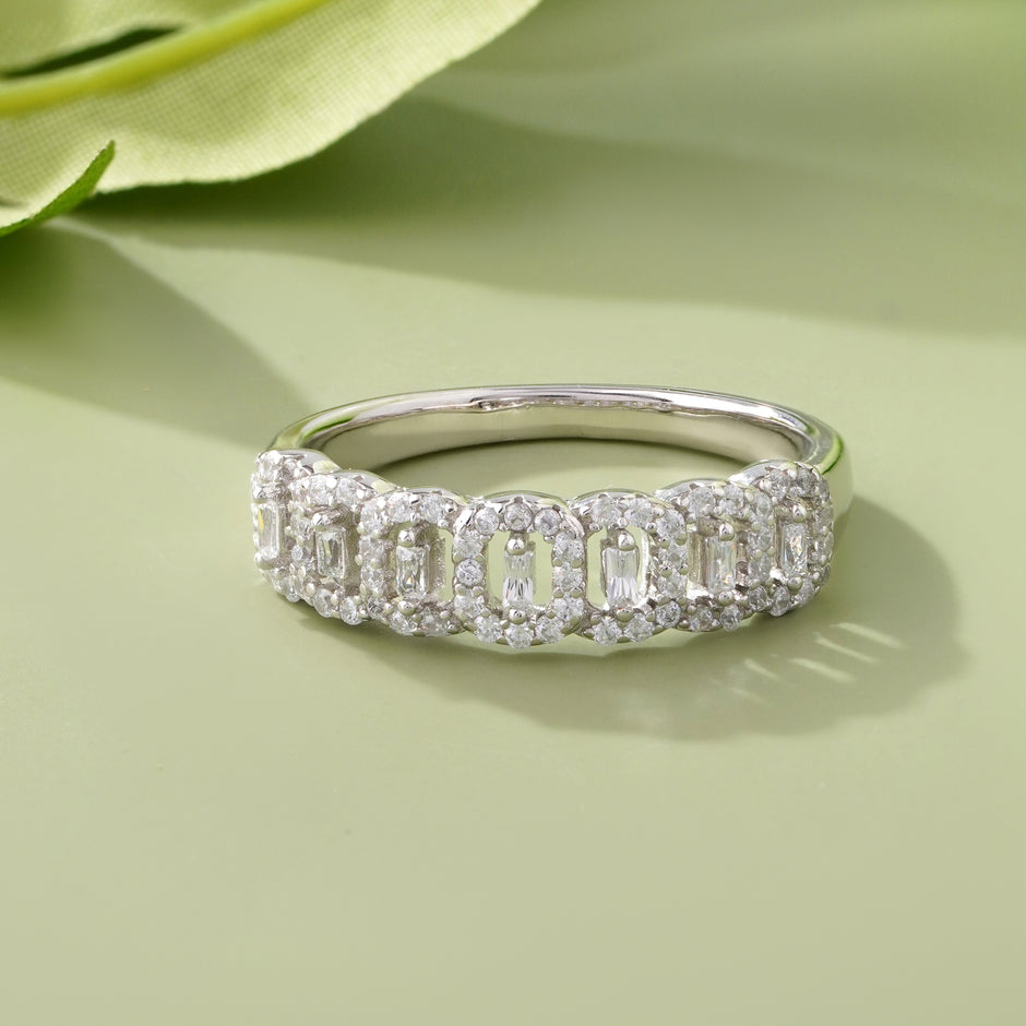 Elegant Eternity Diamond Ring