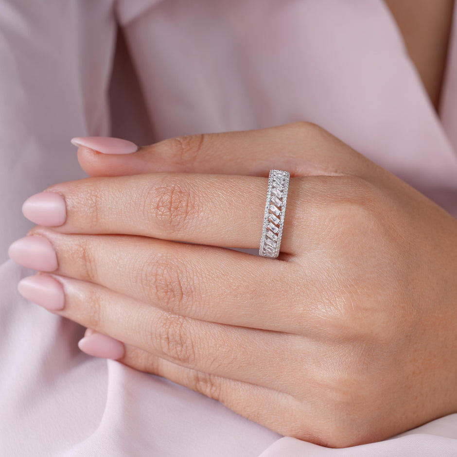Radiant Diamond Ring