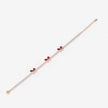 Red Butterfly Diamond Adjustable Bracelet for Women