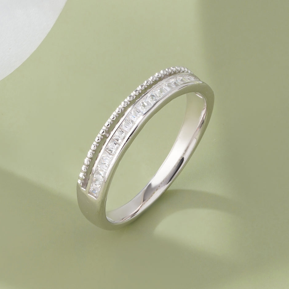 Diamond Ring for Women on Hand
