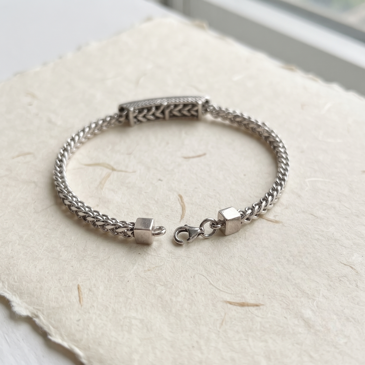 Men’s Sterling Silver Bracelet

