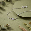 Elegant Evil Eye Bracelet in 925 Sterling Silver