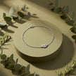 Elegant Evil Eye Bracelet in 925 Sterling Silver