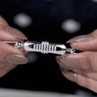 Modern Diamond Cuff Silver Bracelet for Women