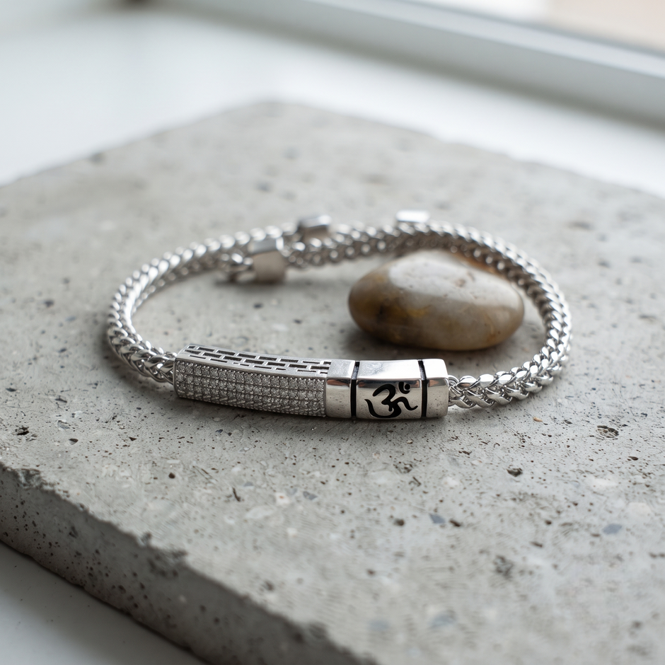 Men’s Sterling Silver Bracelet
