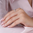 Star Design Silver Ring